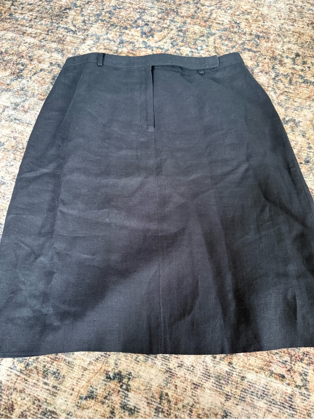 Brooks Brothers Black Pencil Skirt